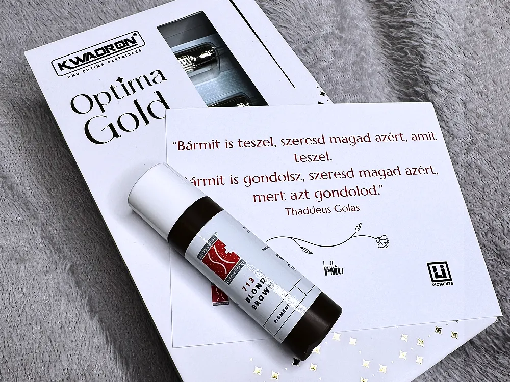 Szemöldök tetoválás Swiss Color pigment, professzionális sminktetováló festék és eszközök